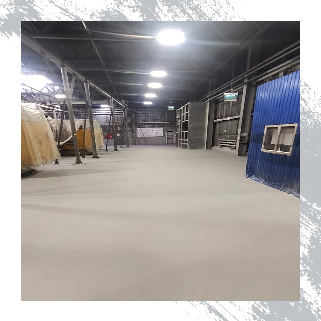 Linolit®️ Lincrete®️ в цех по изготовлению ПЭТ-упаковки Linolit®️ Lincrete®️ в цех по изготовлению ПЭТ-упаковки