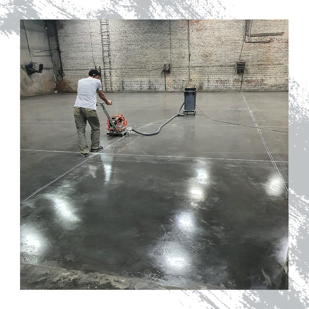 Обновление полов в складских комплексах «ИНК»